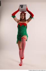 VERONIKA ELF STANDING POSE WITH BOX